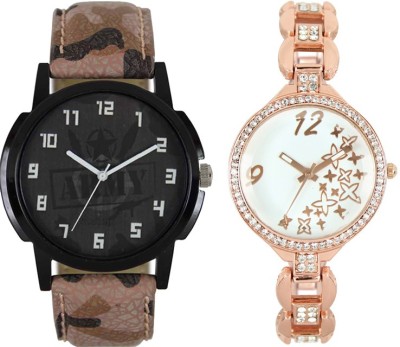 CM New Couple Watch With Stylish And Designer Dial Low Price LR 003 _210 Watch  - For Men & Women   Watches  (CM)