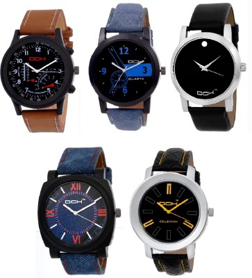 DCH New Pack of 5 DCH -5 Watch  - For Men   Watches  (DCH)