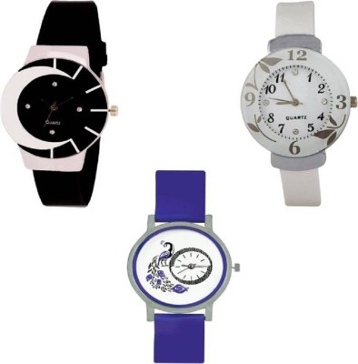 T TOPLINE Super Classic Collection Stylish Combo 05 TT005 Watch Watch  - For Girls   Watches  (T TOPLINE)