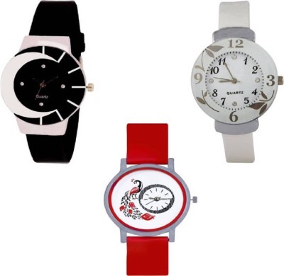 JM SELLER Super Classic Collection Stylish Combo 07 JM007 Watch Watch  - For Girls   Watches  (JM SELLER)