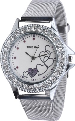 TIMEMAX 6007 crystal studded Watch  - For Women   Watches  (TIMEMAX)