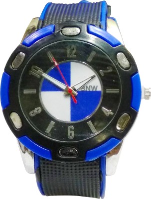 Faas Round BMW Style Black Blue Watch  - For Boys   Watches  (Faas)