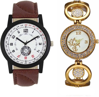 CM New Couple Watch With Stylish And Designer Dial Low Price LR 0011 _204 Watch  - For Men & Women   Watches  (CM)
