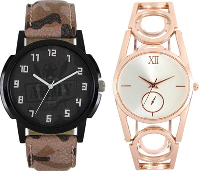 CM New Couple Watch With Stylish And Designer Dial Low Price LR 003 _213 Watch  - For Men & Women   Watches  (CM)