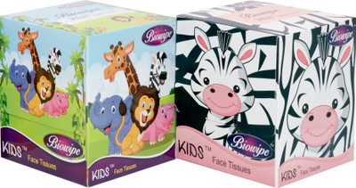 

Biowipe Kids White Napkins(180 Sheets)