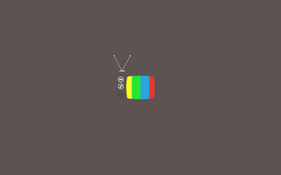 

Akhuratha Wall Poster TV-minimalism-simple-background-test-patterns Paper Print(12 inch X 18 inch, Rolled)