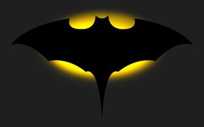 

Akhuratha Wall Poster Batman-Bat-signal-digital-art-vector-art-minimalism-Batman-logo Paper Print(12 inch X 18 inch, Rolled)