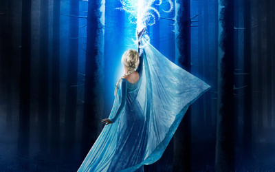 

Akhuratha Wall Poster Princess-Elsa-Once-Upon-A-Time-TV-Frozen-movie Paper Print(12 inch X 18 inch, Rolled)