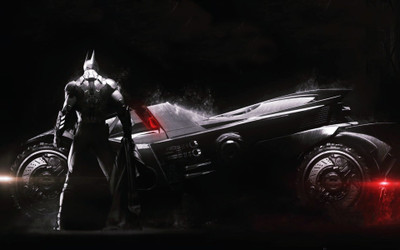 

Akhuratha Wall Poster Batman-Batmobile Paper Print(12 inch X 18 inch, Rolled)