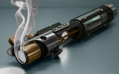 

Aabhaas Wall Poster /-smoke-lightsaber-Star-Wars Paper Print(12 inch X 18 inch, Rolled)