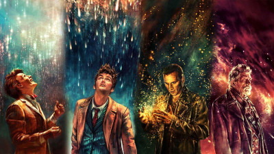 

Akhuratha Wall Poster-Doctor-Who-alicexz-Tenth-Doctor-Eleventh-Doctor-artwork Paper Print(12 inch X 18 inch, Rolled)