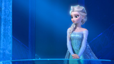 

Akhuratha Wall Poster Princess-Elsa-Frozen-movie-movies Paper Print(12 inch X 18 inch, Rolled)