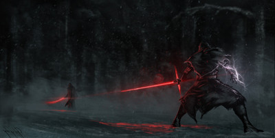 

Aabhaas Wall Poster /-Star-Wars-Episode-VII---The-Force-Awakens-Tsaber-red-artwork-Skyrace-sword-Star-Wars Paper Print(12 inch X 18 inch, Rolled)