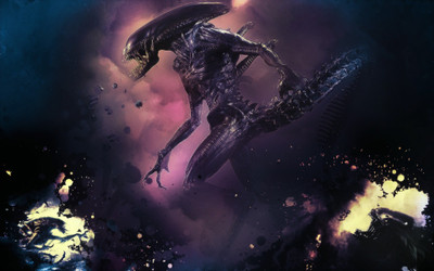 

Aabhaas Wall Poster Xenomorph-aliens-Alien-movie Paper Print(12 inch X 18 inch, Rolled)