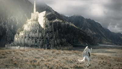 

Akhuratha Wall Poster city-building-The-Lord-of-the-Rings-Gandalf-Minas-Tirith Paper Print(12 inch X 18 inch, Rolled)