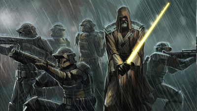 

Akhuratha Wall Poster /-Star-Wars-Jedi Paper Print(12 inch X 18 inch, Rolled)