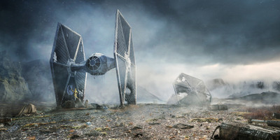 

Akhuratha Wall Poster -R-D-Star-Wars-TIE-Fighter Paper Print(12 inch X 18 inch, Rolled)