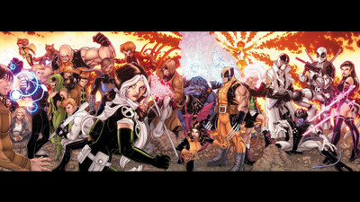 

Aabhaas Wall Poster comics-Wolverine-X-Men-Marvel-Comics-Beast-character-Deadpool-Gambit-Rogue Paper Print(12 inch X 18 inch, Rolled)
