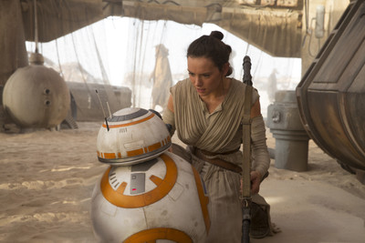 

Akhuratha Wall Poster Daisy-Ridley-BB--Star-Wars-Star-Wars-The-Force-Awakens Paper Print(12 inch X 18 inch, Rolled)