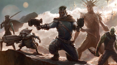 

Akhuratha Wall Poster movies-Guardians-of-the-Galaxy Paper Print(12 inch X 18 inch, Rolled)