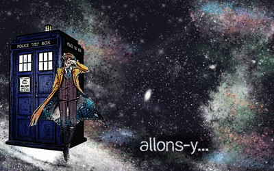 

Aabhaas Wall Poster-Doctor-Who-The-Doctor-TARDIS-Tenth-Doctor Paper Print(12 inch X 18 inch, Rolled)