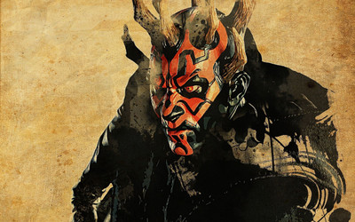

Akhuratha Wall Poster /-Star-Wars-Darth-Maul-artwork Paper Print(12 inch X 18 inch, Rolled)