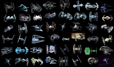 

Aabhaas Wall Poster Star-Wars-TIE-Fighter-TIE-Bomber-TIE-Interceptor-TIE-Phantom-TIE-Defender Paper Print(12 inch X 18 inch, Rolled)