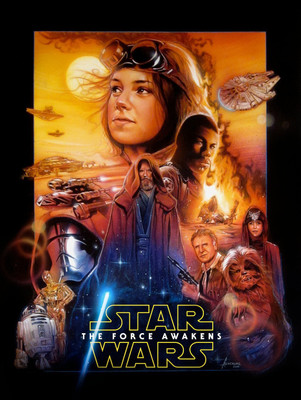 

Akhuratha Wall Poster -artwork-movies-Star-Wars Paper Print(12 inch X 18 inch, Rolled)