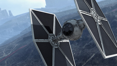 

Aabhaas Wall Poster Star-Wars-Star-Wars-Battlefront-video-games-TIE-Fighter Paper Print(12 inch X 18 inch, Rolled)