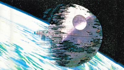 

Aabhaas Wall Poster /-Star-Wars-Death-Star Paper Print(12 inch X 18 inch, Rolled)
