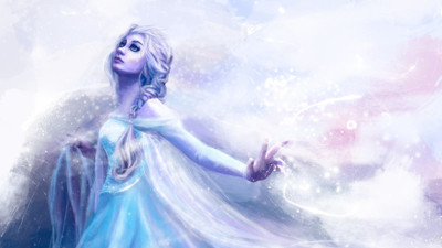 

Akhuratha Wall Poster Princess-Elsa-artwork-Frozen-movie-animated-movies-movies Paper Print(12 inch X 18 inch, Rolled)