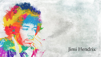 

Akhuratha Jimi Hendrix Fine Quality Wall Poster Paper Print(12 inch X 18 inch, Rolled)