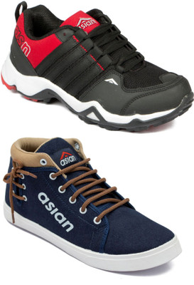 

Asian Men's Combo pack of 2 Casuals For Men(Multicolor
