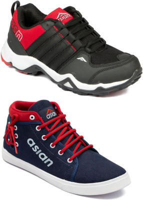 

Asian Men's Combo pack of 2 Casuals For Men(Multicolor