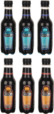 

Mexer Foods & Beverages Mixtale Blue Curacao & LIIT Cocktail Mixers 300ml (Pack of 6) 300 ml(Pack of 6, Plastic Bottle)