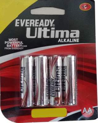 

Eveready Ultima Alkaline AA Battery(Pack of 4)
