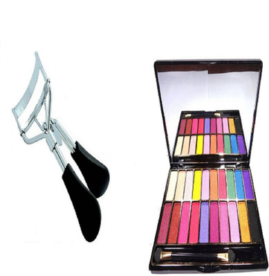 

kviya Velvet Creamy Eyeshadow palette 27 g ultimate glam with Eyelash Curler With sheet handle 27 g(Black)