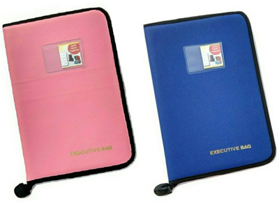 

ART ME Leatherette Executive bag(Set Of 2, Blue, Light Pink)