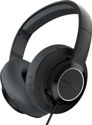 

SteelSeries Siberia P100 Wired Headset with Mic(Black, Over the Ear)