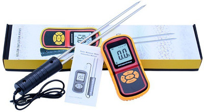

balrama Grain Meter GM640 RT640 Portable with 8 Measuring Grains Species Pin-Type Digital Moisture Measurer(30 mm)
