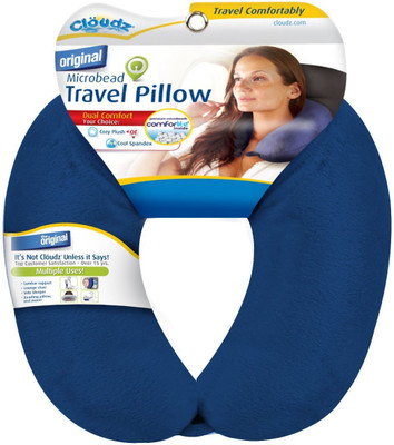 

Cloudz Travel With Micro Beads Neck Pillow(Navy Blue)