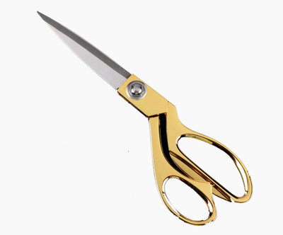 

Baskety Tailoring scissor 10.5 inch, high quality imported scissor for professionals,Best scissor for taylor purpose Scissors(Set of 1, Golden)