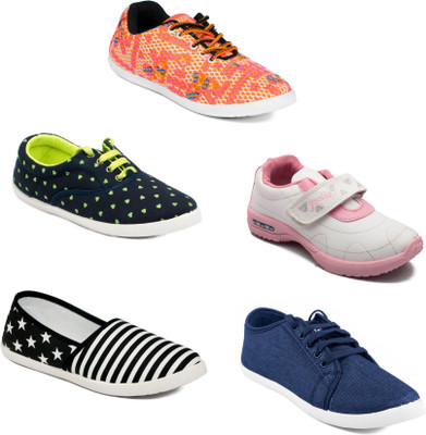 

Asian Women's Combo Pack of  Casual shoes Casuals For Women(Multicolor
