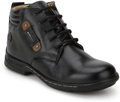 

Red Chief RC6011 Boots For Men(Black