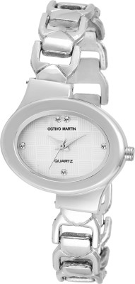 OCTIVO MARTIN OM-CH 2038 White Analog Watch  - For Women   Watches  (OCTIVO MARTIN)