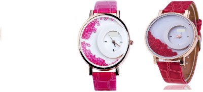 INDIUM PS0163PS letest collation fancy and attractive mxre RED PINK QUEEN WATCH Watch  - For Girls   Watches  (INDIUM)