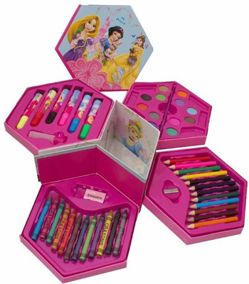 

AM Enterprises 46 Piece Princess Art and Craft Kit