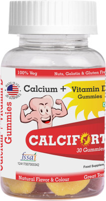 Medinews Calcifort Gummies Unflavored Gummies(100 g)