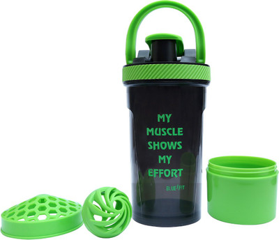 

bluefit HARDY 700 ml Shaker(Pack of 1, Black)