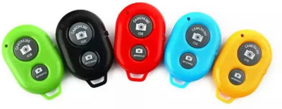 

ROQ Sets of 5 Selfie Stick Bluetooth Shutter For Mobile Camera Remote Control Camera Remote Control(Multicolor)
